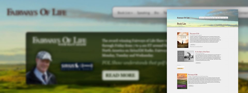 Fairways of Life | Website Redesign