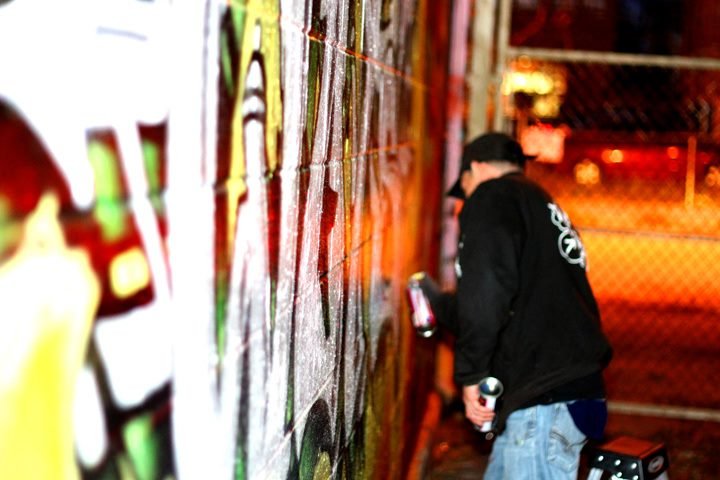 Live Graffiti Photography