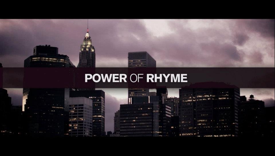 HD Video Still – Power of Rhyme