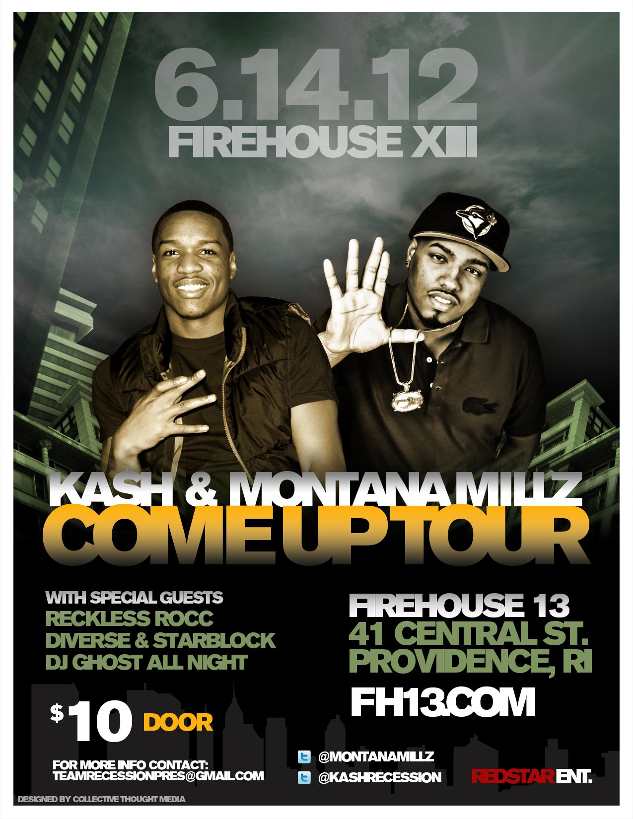 11″ x 17″ Event Flyer