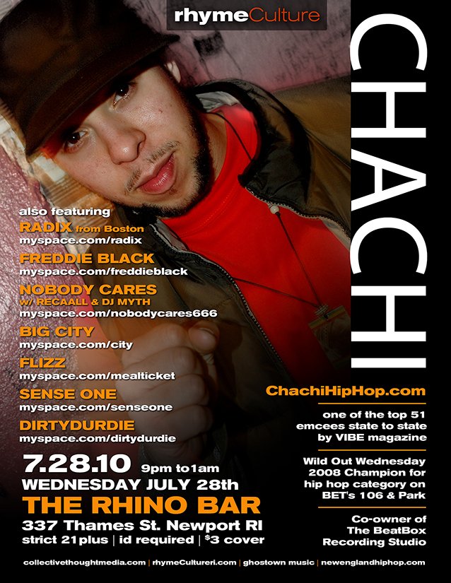 Event 11″ x 17″ Flyer – Chachi