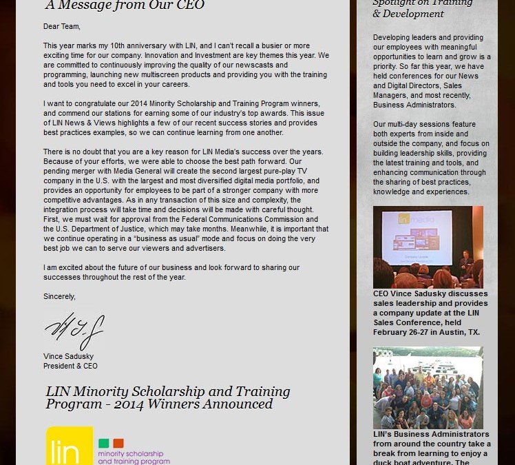 eNewsletter Design