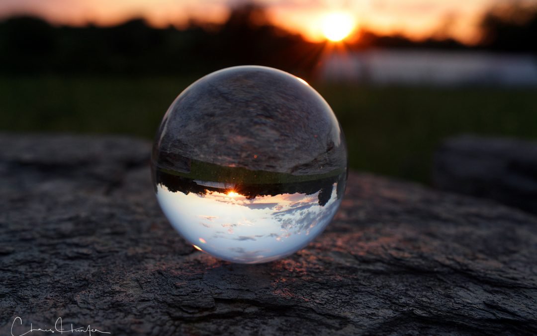 Putting the Lens Ball to use: The first spherical K9 Crystal Lens