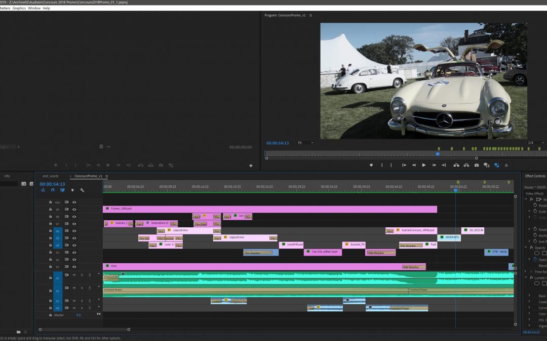 Collective Thought Media completes PR video for Audrain’s Newport Concours and Motor Week